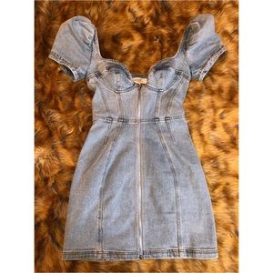 L’opera Denim Corset House Of CB Dress